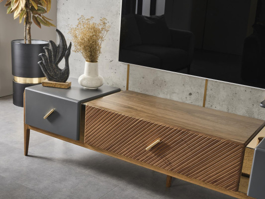 Wall unit TV stand bookshelf hanging cabinet modern new