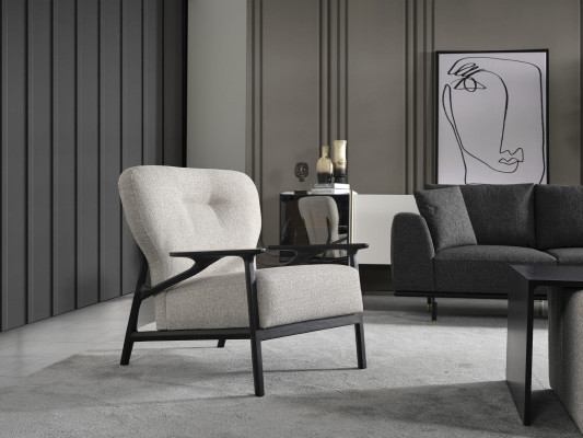 Armchair Design Couch Upholstery Luxury Lounge Club Disco Furnishing