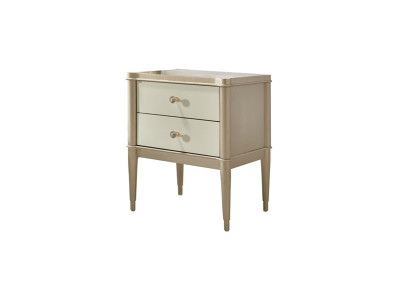 Nightstand side table table wood tables furniture nightstands beige bedroom