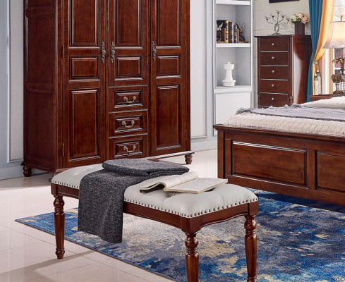 Footstool bedroom stool design bench living room bench armchair