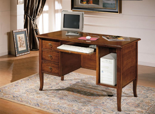 Office computer desk furniture set solid wood desk Italian furniture new