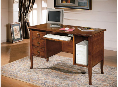 Office computer desk furniture set solid wood desk Italian furniture new