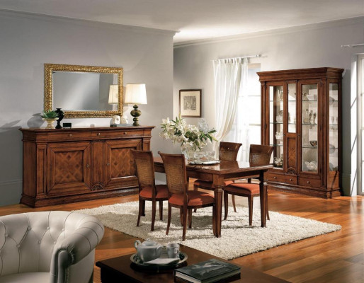 Luxury Italian dining table design furniture furnishing tables solid wood table new