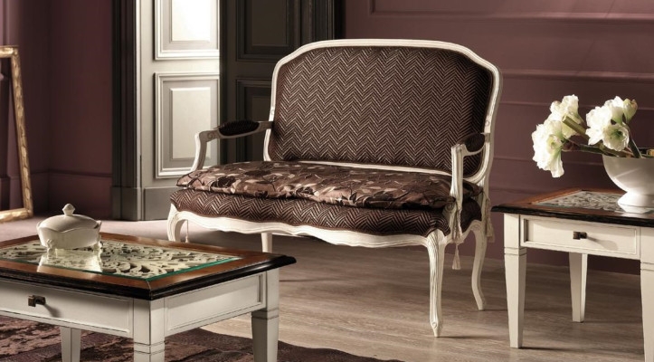 Sofa Couch Design Couch Upholstery Textile Modern Two-Seater Seat Bench 2-Seater
