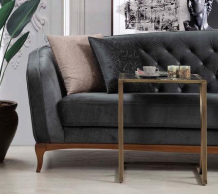 Four-seater sofa luxury 4-seater sofas upholstered couch fabric seat modern seating