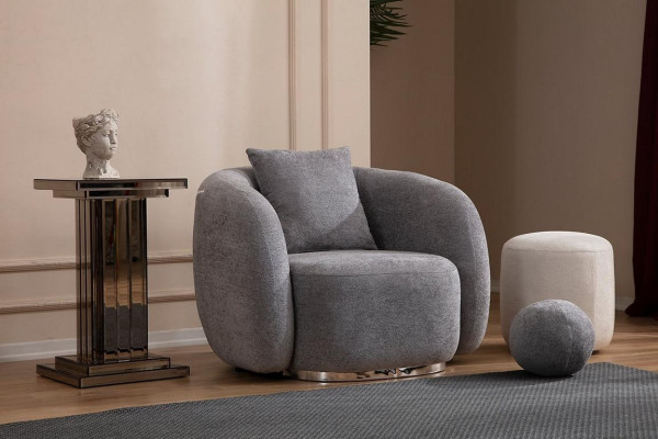 Armchair Design Couch Sofa Seat Textile Lounge Club Upholstery Luxury Seat Relax