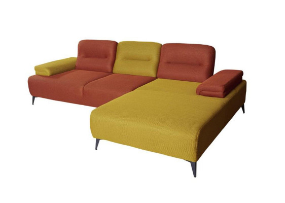 Two-tone L-shaped corner sofa designer living room sofa modern couches