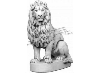XXL Lion 135cm Garden Sculpture Statue Statues Sculptures Figures