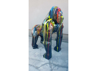 Designer Gorilla Figure Statue Modern Figures Statues Decoration Decor Garden New