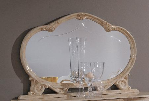 Luxury living-dining room set 2-piece suite table sideboard classic display cabinet table