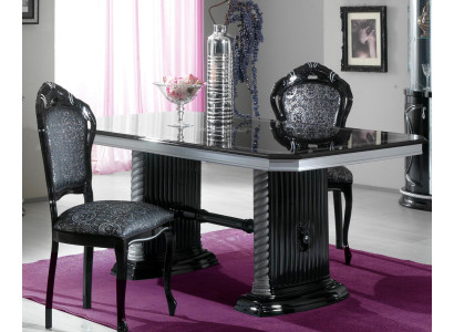 Classic dining table, living room tables, Italian furniture, wooden table 185/230cm
