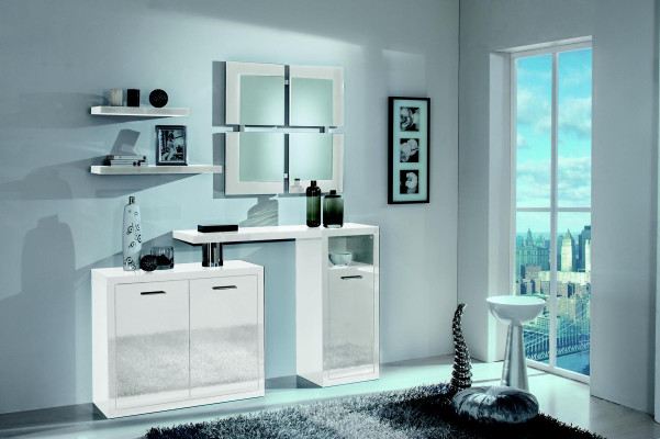Hallway wardrobe console table entrance tables wall chests of drawers high-gloss new consoles