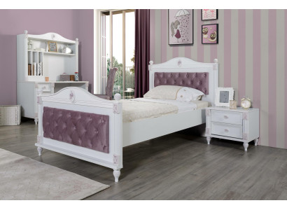 Bed bed frame youth room children's room modern wood beds new