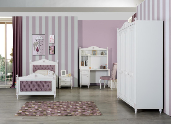 Bed bed frame youth room children's room modern wood beds new