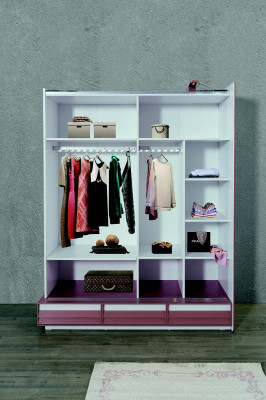 Wardrobe Design Furniture Children's Room White Wardrobe Bedroom
