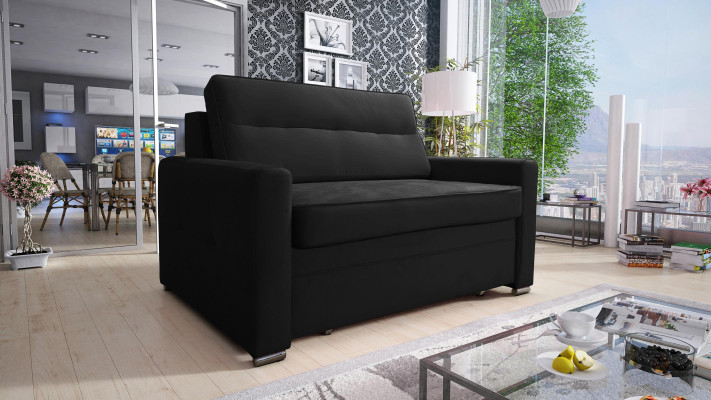 Design Couch Fabric Chesterfield Armchair 1.5 Seater Upholstered Sofas Lounge Club
