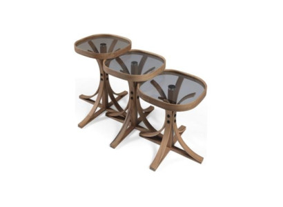 Living room set 3-piece complete 3x coffee tables luxury coffee table furnishing