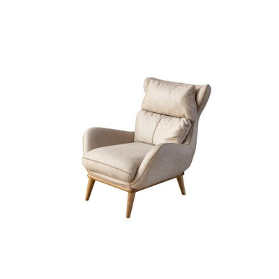 Armchair Modern Design Living Room Furniture White Color Luxury Style Novelty