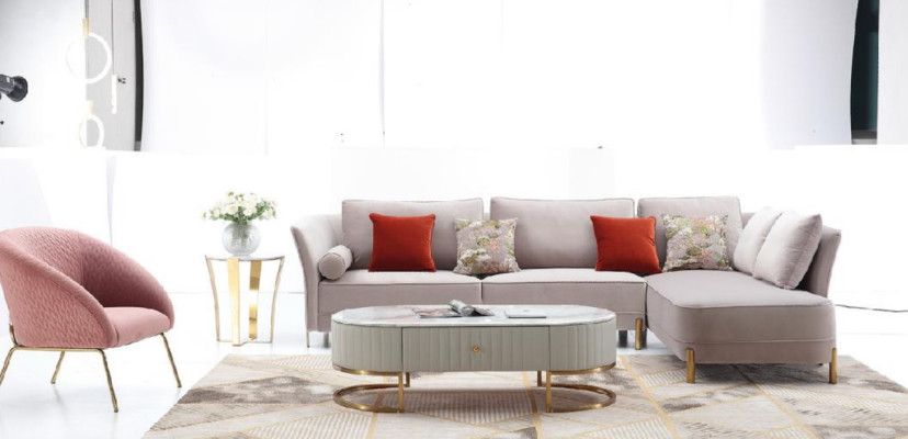 Corner Sofa L-Shaped Modern Sofa Corner Sofa L-Shaped Living Landscape Couch Corner Sofa Upholstery