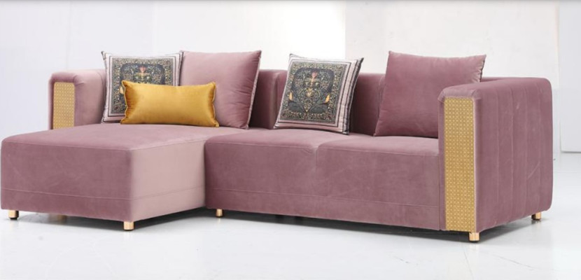 Corner sofa L shape sofa couch design sofas upholstery textile modern new corner set.
