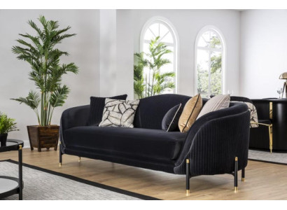 Luxury Sofa 2-Seater Fabric Living Room Modern Design Sofas Upholstered Couches New