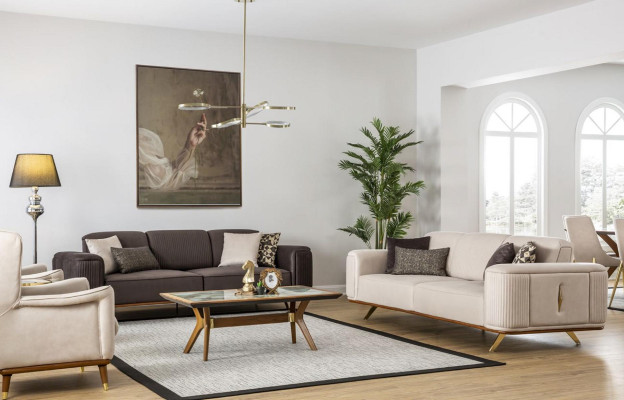 Modern single-seater armchair luxury chair living room furniture sofa 1-seater new