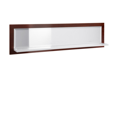 Design wall mirror with shelf, designer mirror living room hallway XXL VIA VI-P1