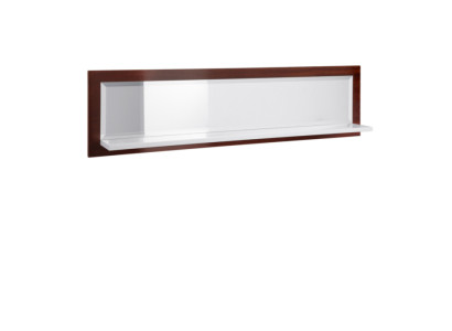 Design wall mirror with shelf, designer mirror living room hallway XXL VIA VI-P1