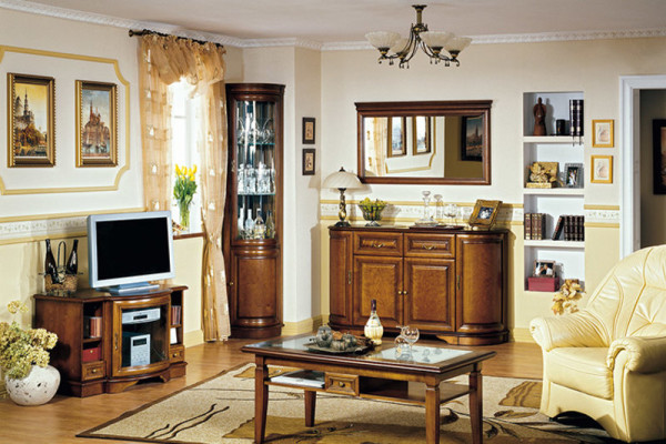 Mirror Wood Frame Large Wall Mirror Classic Designer Mirror - Model Z-L2
