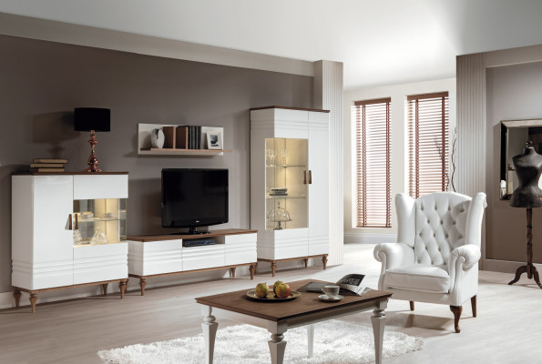 TV lowboard cabinet sideboard TV stand side cabinet RTV chest of drawers TO-RTVD