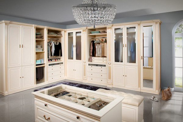 Element Model V2D-05-L for Walk-In Closet Wardrobe Italian Furniture
