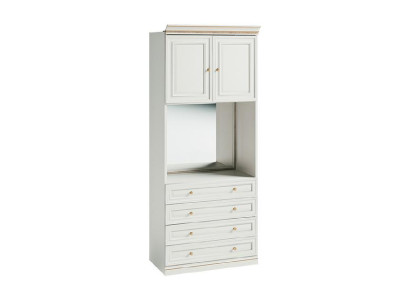 Element Model V2D-05-L for Walk-In Closet Wardrobe Italian Furniture