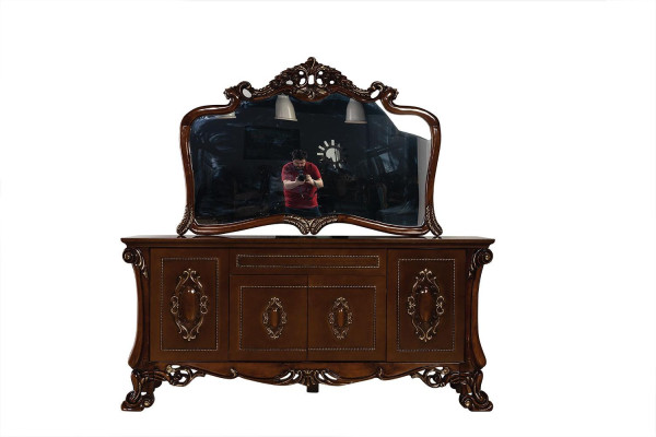 Sideboard with Mirror Shelf Dresser Sideboards Sideboard Dressers Wood