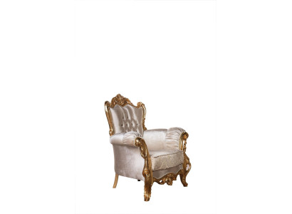 Armchair Antique Style Lounge Chair Baroque Rococo Furniture New Chairs