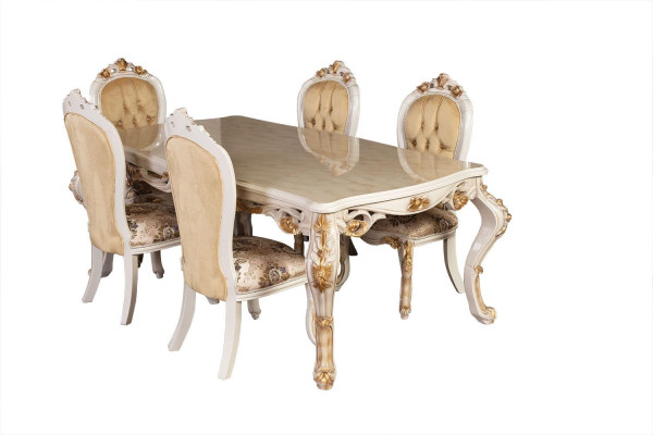 Armchair Baroque Chairs Seat Upholstery Furniture Classic Chair Wood Velvet