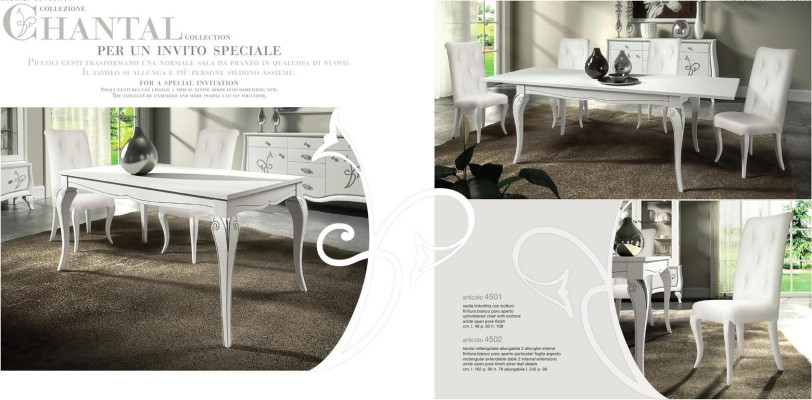Extendable Dining Table XXL Tables Modern Wood Dining Room Design White New