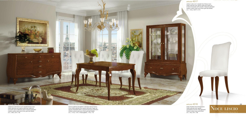 Extendable dining table wooden tables modern design dining room dining luxury furniture