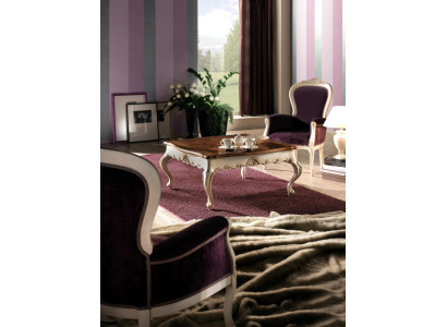 Coffee Table Side Table Living Room Table Wood Royal Baroque Tables
