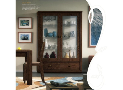 Showcase luxury display cabinets glass cabinet modern wood gray shelf sideboard