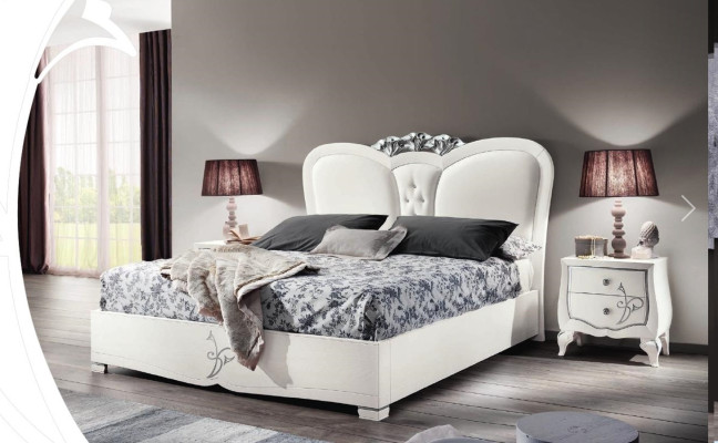 Bedroom Bed Nightstand Beds Luxury Bed Frame Double Nightstands Set 3-piece