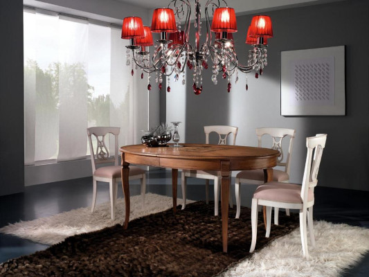 Complete Set Dining Table 4x Chairs Dining Room Set Dining Group Wooden Table Tables 5 pcs