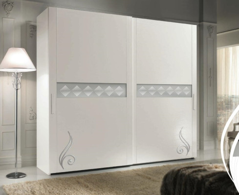 Cabinets Clothes Wardrobe Closet Luxury Sliding Doors Design Wood Modern