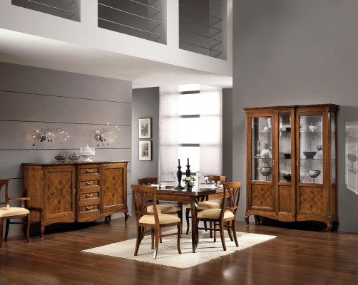 Buffet Sideboard Cabinet Drawer Display Cabinet Living Room Wood Dressers New