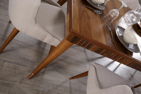 Dining table wood tables style furniture table Italian luxury 160 x 90 wood tables