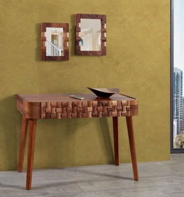 Console table furniture style console dressing table Italian style brown chests of drawers