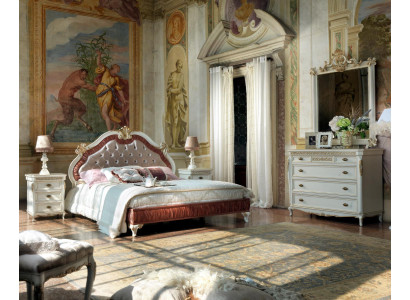 Design Bedroom 5-piece Complete Set Bed Nightstand Dresser Italian Sets
