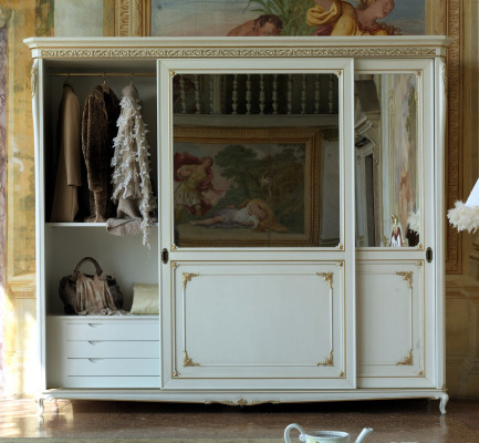 Cabinets Sideboard New Multipurpose Design Wood New Classic Shelf Wardrobe