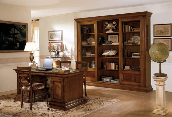 Regal Living Room Cabinet Bookshelf Wood Office Cabinet Cabinets Display Case Italy