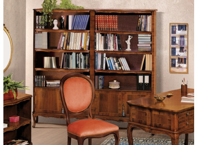 Bookshelf Wooden Shelf Free-Standing Office Shelf Elegant Brown Bookshelf New