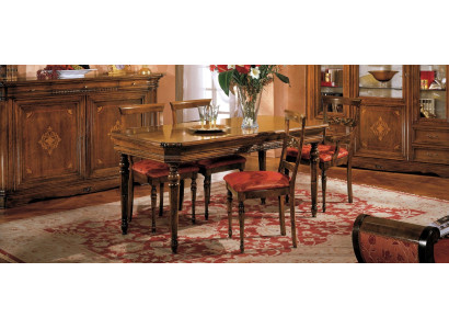 Dining chair set seat ensemble 4x chairs modern upholstery design new wood